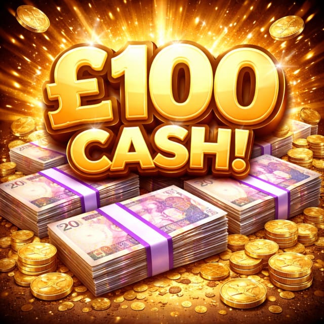 £100 Cash - Win this luxury prize from Central Competitions