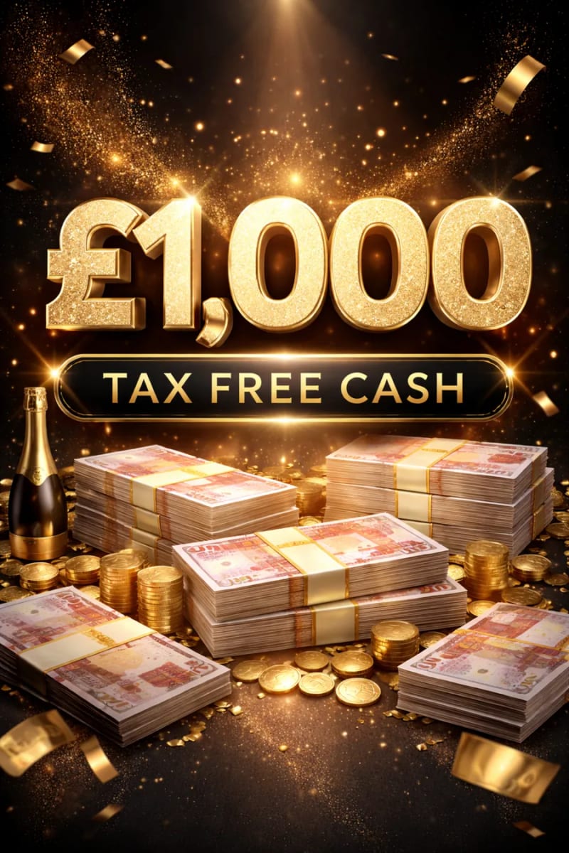 £1,000 Tax Free Cash