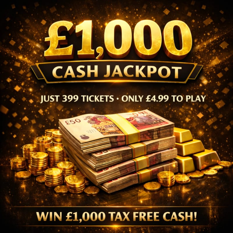£1,000 Cash Jackpot