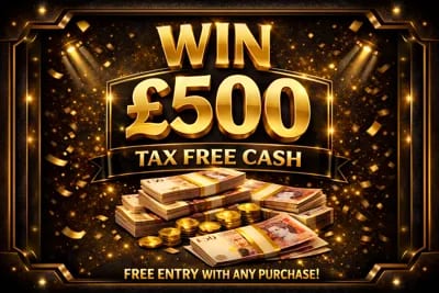 FREE £500 Tax Free Cash - Win this luxury prize from Central Competitions