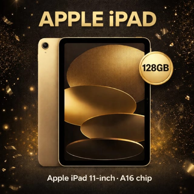 Apple iPad 11-inch: A16 chip - Win this luxury prize from Central Competitions