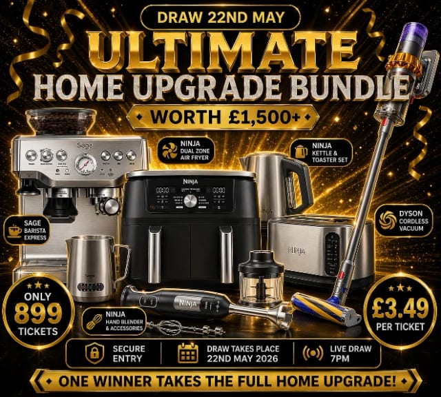 Home Upgrade Bundle - Win this luxury prize from Central Competitions