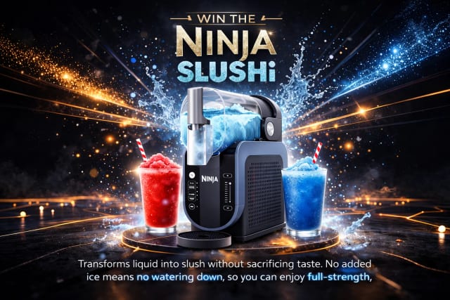 Ninja SLUSHi Frozen Drink Maker - Win this luxury prize from Central Competitions