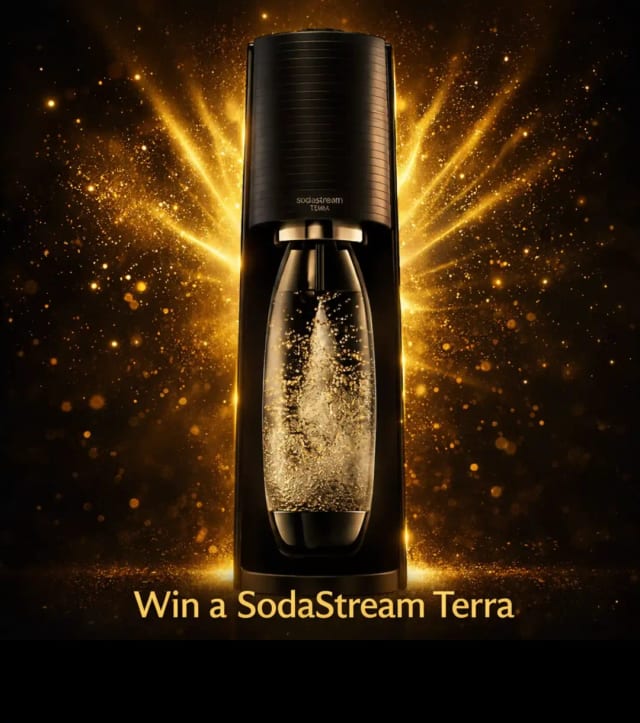 SodaStream Terra Sparkling Water Maker - Win this luxury prize from Central Competitions
