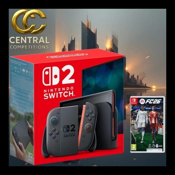 Nintendo Switch 2 Console EA Sports FC 26 - Win this luxury prize from Central Competitions