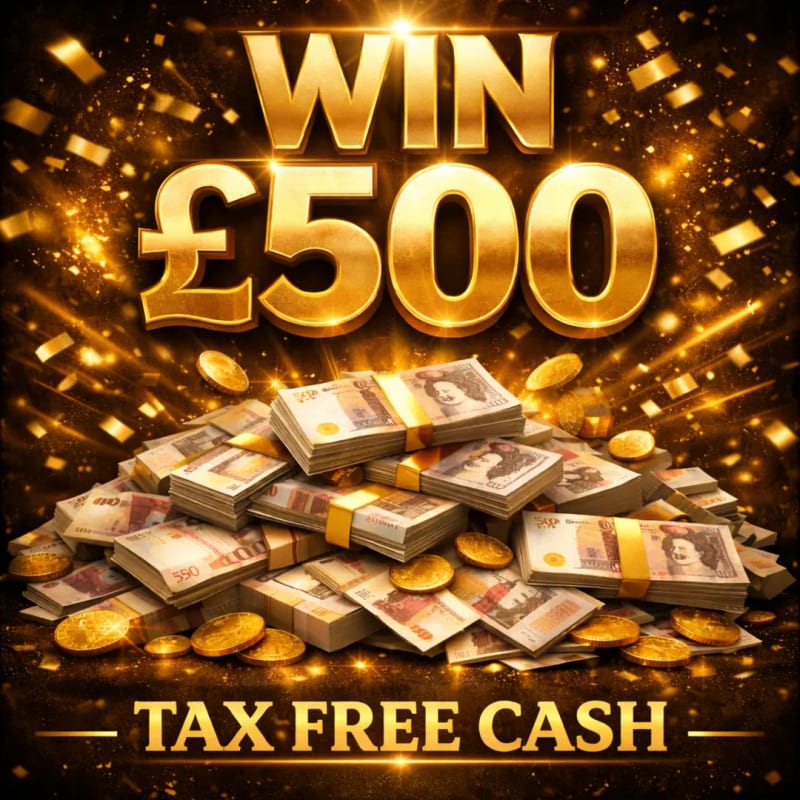 £500 Tax Free cash
